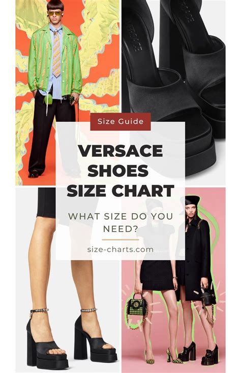 versace plus size|Versace shoe size chart.